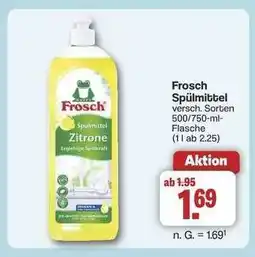Famila Nord Ost Frosch Spülmittel Angebot