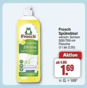 Famila Nord Ost Frosch Spülmittel Angebot