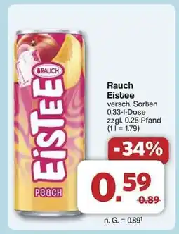 Famila Nord Ost RAUCH Eistee Angebot