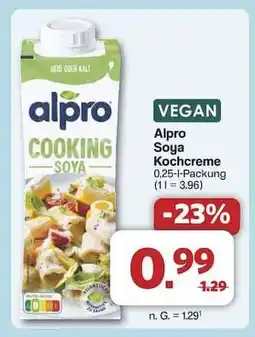 Famila Nord Ost Alpro Soya Kochcreme Angebot