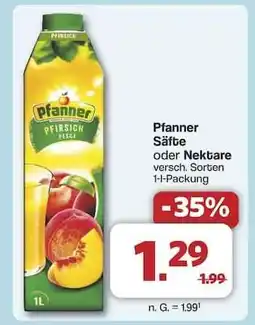 Famila Nord Ost Pfanner Säfte oder Nektare Angebot