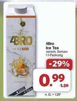 Famila Nord Ost 4Bro Ice Tea Angebot
