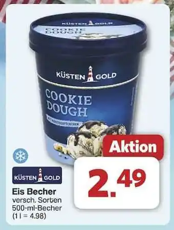 Famila Nord Ost Küsten Gold Eis Becher Angebot