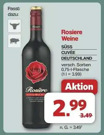 Famila Nord Ost Rosiere Weine Angebot