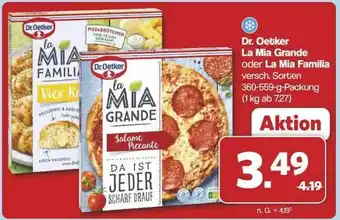 Famila Nord Ost Dr. Oetker La Mia Grande oder La Mia Familia Angebot