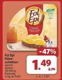 Famila Nord Ost Fol Epi Käsescheiben Angebot