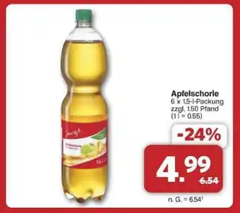 Famila Nord Ost Apfelschorle Angebot