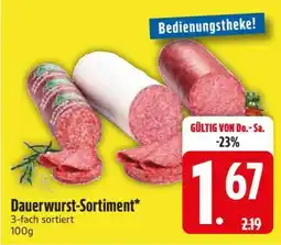 Edeka Dauerwurst-Sortiment Angebot