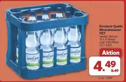 Famila Nord Ost Emsland Quelle Mineralwasser PET Angebot
