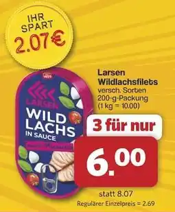 Famila Nord Ost Larsen Wildlachsfilets Angebot