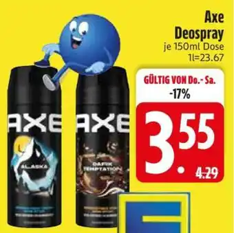 Edeka AXE Deospray Angebot