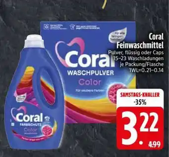 Edeka Coral Feinwaschmittel Angebot