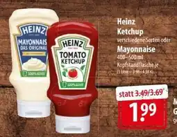 Famila Nord Ost Heinz Ketchup oder Mayonnaise Angebot
