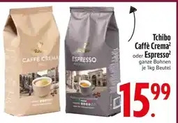 Edeka Tchibo Caffè Crema² oder Espresso² Angebot