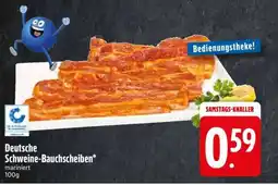 Edeka Deutsche Schweine-Bauchschnitten Angebot