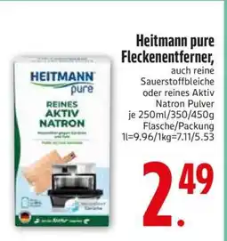 Edeka Heitmann pure Fleckenentferner Angebot