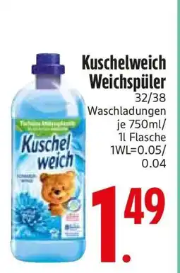 Edeka KUSCHELWEICH Weichspüler Angebot