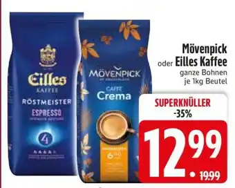 Edeka Mövenpick oder Eilles Kaffee Angebot