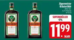 Edeka Jägermeister Kräuterlikör Angebot