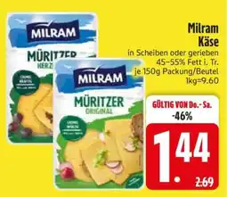 Edeka Milram Käse Angebot