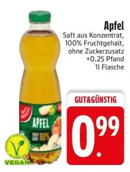 Edeka Apfel Saft Angebot