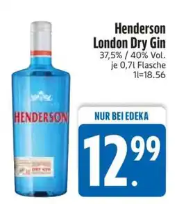 Edeka Henderson London Dry Gin Angebot