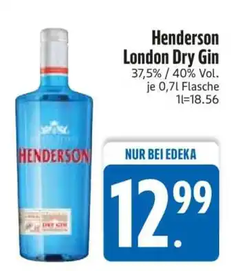 Edeka Henderson London Dry Gin Angebot