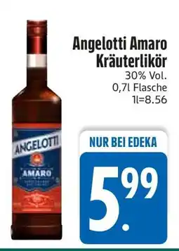 Edeka Angelotti Amaro Kräuterlikör Angebot