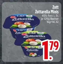 Edeka ZOTT Zottarella Minis Angebot