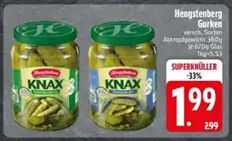 Edeka Hengstenberg Gurken Angebot
