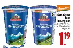 Edeka Berchtesgadener Land Bio-Joghurt Angebot