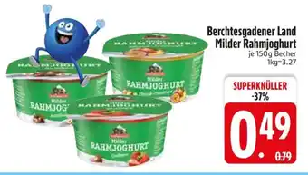 Edeka Berchtesgadener Land Milder Rahmjoghurt Angebot