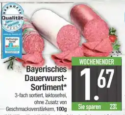 Edeka Bayerisches Dauerwurst-Sortiment Angebot