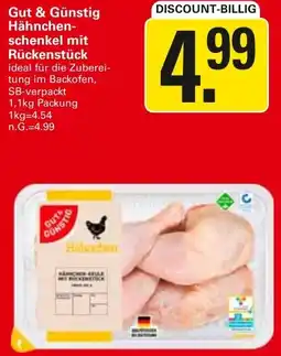 WEZ Gut & Günstig Hähnchenschenkel mit Rückenstück Angebot