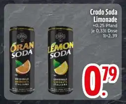 Edeka Crodo Soda Limonade Angebot