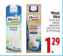 Edeka MinusL Milch Angebot