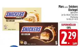 Edeka Mars oder Snickers Eisriegel Angebot