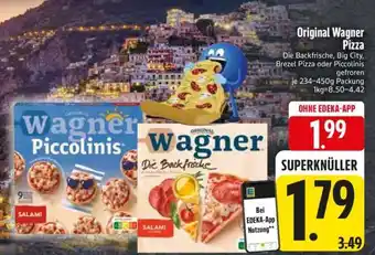 Edeka Original Wagner Pizza Angebot