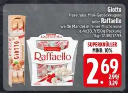 Edeka Giotto oder Raffaello Angebot