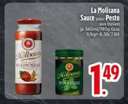 Edeka La Molisana Sauce oder Pesto Angebot