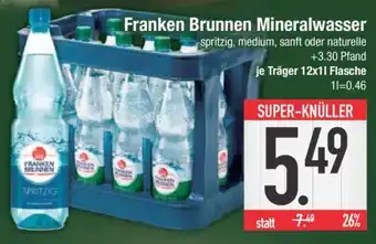 Edeka Franken Brunnen Mineralwasser Angebot