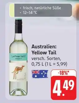 Edeka Australien: Yellow Tail Angebot