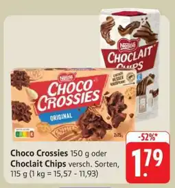 Edeka Choco Crossies oder Choclait Chips Angebot