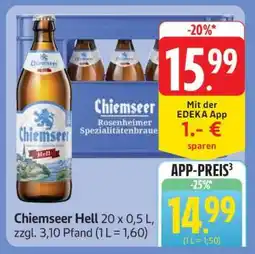 Edeka Chiemseer Hell Angebot