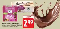 Edeka Ritter Sport Schokowürfel / Amicelli Angebot