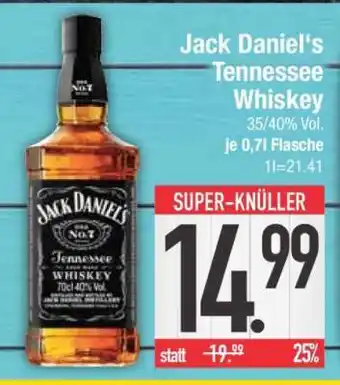Edeka Jack Daniel’s Tennessee Whiskey Angebot