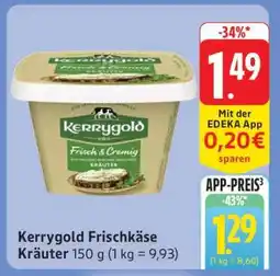Edeka Kerrygold Frischkäse Kräuter Angebot