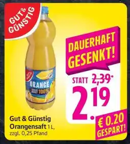 Edeka Gut & Günstig Orangensaft Angebot