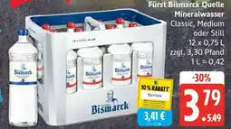 Edeka Fürst Bismarck Quelle Mineralwasser Angebot