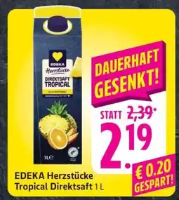 Edeka EDEKA Herzstücke Tropical Direktsaft 1 L Angebot